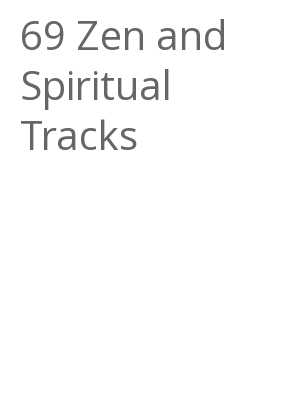 Afficher "69 Zen and Spiritual Tracks"
