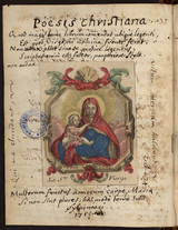 Afficher "MS 52 - Poésies chrétiennes de Jean Phelipard, bénédictin de Souvigny"