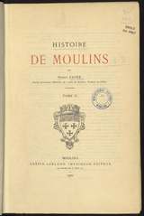 Afficher "Histoire de Moulins"
