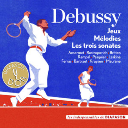 Afficher "Debussy: Jeux, Mélodies & Les trois sonates (Les indispensables de Diapason)"