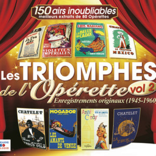 Afficher "Les triomphes de l'opérette, Vol. 2 (1945-1960)"