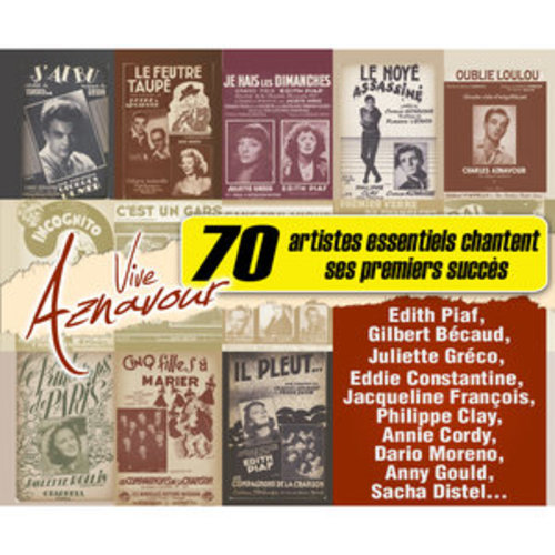 Afficher "Vive Aznavour: 70 artistes essentiels chantent ses premiers succès"