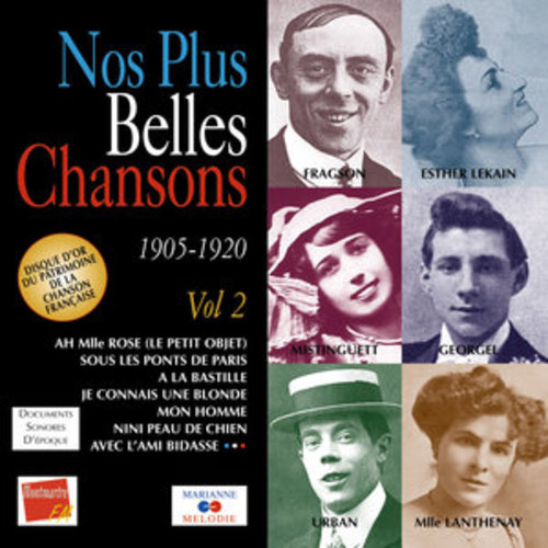 Afficher "Nos plus belles chansons, Vol. 2: 1905-1920"