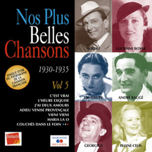 Afficher "Nos plus belles chansons, Vol. 5: 1930-1935"