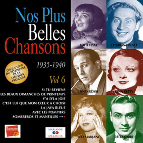 Afficher "Nos plus belles chansons, Vol. 6: 1935-1940"