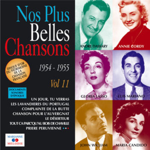 Afficher "Nos plus belles chansons, Vol. 11: 1954-1955"