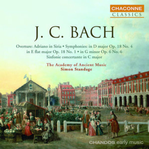 Afficher "J.C. Bach: Overture & Symphonies"