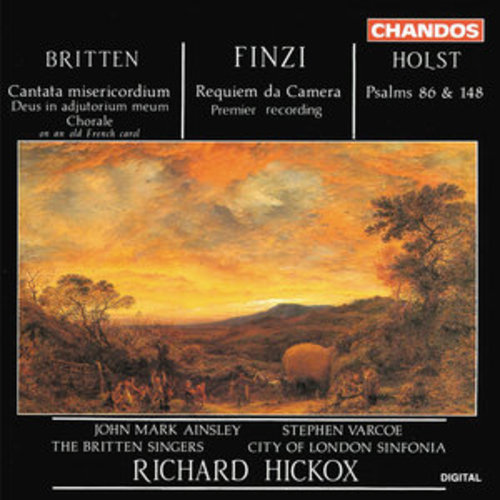 Afficher "Finzi: Requiem de Camera - Britten: Cantata misericordium - Holst: Two Psalms"