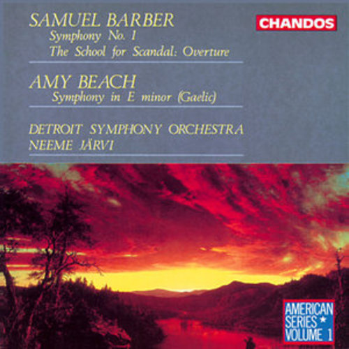 Afficher "Barber: Symphony No. 1, School for Scandal Overture - Beach: Gaelic Symphony"