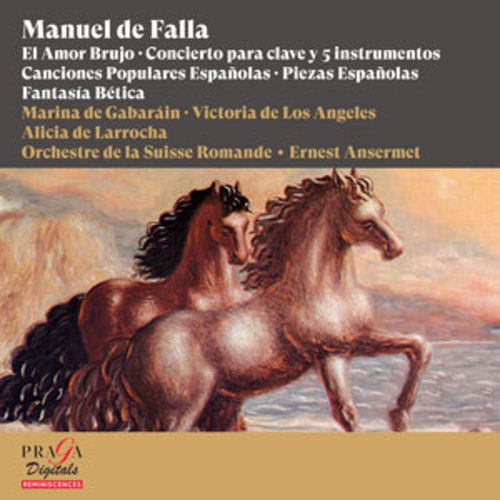 Afficher "Manuel de Falla: El Amor Brujo, Concierto para clave y 5 instrumentos, Canciones Populares Españolas, Piezas Españolas, Fantasía Bética"