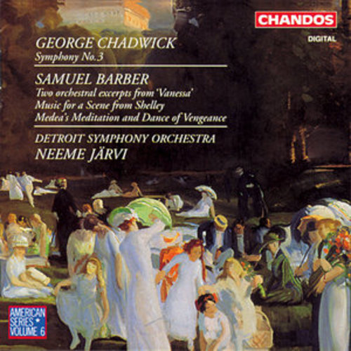 Afficher "Chadwick: Symphony No. 3 - Barber: Orchestral Excerpts from Vanessa, Music for a Scene from Shelley and Medea's Meditation and Dance of Vengeance"