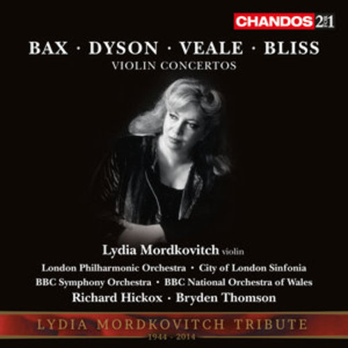 Afficher "Lydia Mordkovitch plays Bax: Violin Concerto - Dyson: Violin Concerto - Bliss: Violin Concerto - Veale: Violin Concerto"