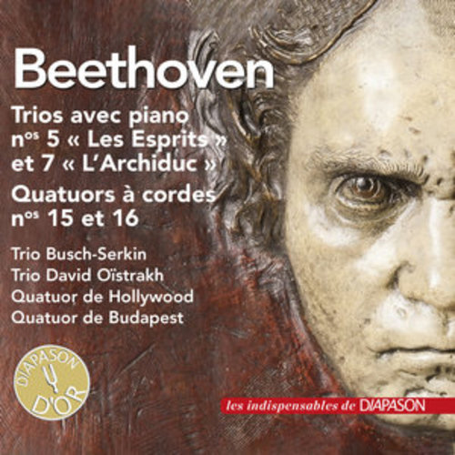 Afficher "Beethoven: Trios avec piano Nos. 5, 7, Quatuors à cordes Nos. 15 & 16 (Les indispensables de Diapason)"