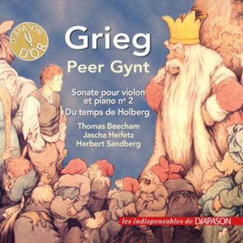 Afficher "Grieg: Peer Gynt (Excerpts), Violin Sonata No. 2 & Holberg Suite (Les indispensables de Diapason)"
