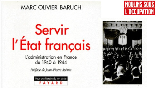 Livre "Servir l'État français"